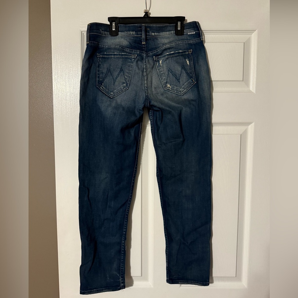 Mother Dropout Denim Jeans Tequila Truth size 25 - Picture 7 of 10